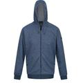 Regatta Regatta Mens Leontel Marl Hooded Fleece Jacket (Dark Denim) - Blue - XXL