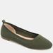 Journee Collection Journee Collection Women's Tru Comfort Foam Maryann Flat - Green - 6