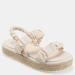 Journee Collection Journee Collection Women's Tru Comfort Foam Knowles Sandal - White - 8.5