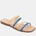 Journee Collection Journee Collection Women's Tru Comfort Foam Brinna Sandal - Blue - 8.5