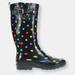 Western Chief Women's Dot City Rain Boot - Black - Black - 10 US WOMEN