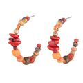 Dannijo Macy Earrings - Orange - OS