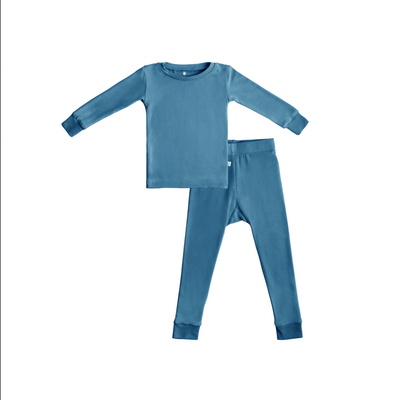 Dreamland Baby Toddler Bamboo Pajamas - Blue