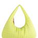 Shiraleah Ezra Quilted Nylon Hobo Bag, Citron - Green