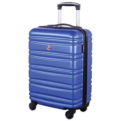 Swissgear Wallen II 20" Hard Side 4-Wheeled Carry-On Luggage - Blue - Blue