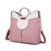 MKF Collection by Mia K Kylie Top Handle Satchel Handbag - Pink