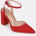 Journee Collection Journee Collection Women's Tyyra Pump - Red - 8.5