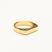 Shapes Studio Minimalist Bar Ring - Gold - US 8