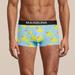 MANBUNS Men's Rubber Duckies Boxer Trunk Underwear - Blue - L