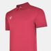 Umbro Boys Essential Polo Shirt - New Claret/White - Red - 11-12 YEARS