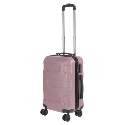 Nicci 20" Carry-On Luggage Deco Collection - Pink