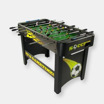 Sunnydaze Decor 48" Foosball Table Soccer Tabletop Arcade Game Room Indoor Recreation Furniture - Black