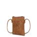 MKF Collection by Mia K Joy Vegan Leather Crossbody Handbag - Brown