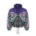 Nocturne Zebra Print Jacket - Purple - S