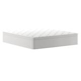 Merrick Lane Vienna King Size 14" Premium Comfort Euro Top Hybrid Pocket Spring And Memory Foam Mattress In A Box With Reinforced Edge Support - KING