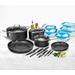 GraniteStone 26 Piece Meal Prep + Cookware Set