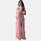 Vigor Maternity Clothes Maternity Gowns For Photoshoot Maternity Dress Photoshoot - Pink - XXL