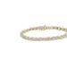 Haus of Brilliance Two-Tone 10K Yellow Gold over .925 Sterling Silver 1.0 Cttw Diamond S-Curve Link Miracle-Set Tennis Bracelet - Gold - 7