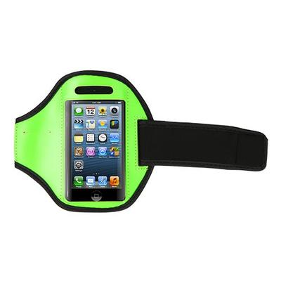 Fresh Fab Finds Phone Armband Case Adjustable Sweat-Resistant Armband Phone Holder Fit For iPhone5 Or Cellphones Under 4" - Green