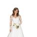 Farah Naz New York Bridal Lace Gown for Women - White - 8