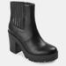 Journee Collection Journee Collection Women's Tru Comfort Foam Riplee Bootie - Black - 7.5