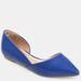 Journee Collection Journee Collection Women's Wide Width Cortni Flat - Blue - 10