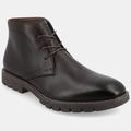 Vance Co. Shoes Arturo Plain Toe Chukka Boot - Brown - 9