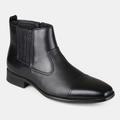 Vance Co. Shoes Vance Co. Men's Wide Width Alex Chelsea Boot - Black - 8.5
