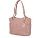 MKF Collection by Mia K Malika M Signature Satchel Handbag - Pink