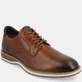 Vance Co. Shoes Rutger Plain Toe Hybrid Dress Shoe - Brown - 10