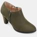 Journee Collection Journee Collection Women's Comfort Wide Width Sanzi Bootie - Green - 12