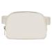 Fresh Fab Finds Sport Fanny Pack Unisex Waist Pouch Belt Bag Purse Chest Bag - White - White