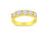 Haus of Brilliance Igi Certified 1/4 Cttw Diamond 10k Yellow Gold Prong Set Fluted Band Style Ring - Gold - 7
