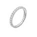 Diamonbliss Thin Eternity Band - Grey - 6