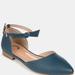 Journee Collection Journee Collection Women's Vielo Flat - Blue - 9.5