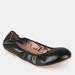 Journee Collection Journee Collection Women's Lindy Flat - Black - 6.5