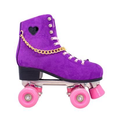 Cosmic Skates Purple Chain Roller Skates - Purple - 9