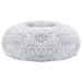 Fresh Fab Finds Pet Dog Bed Soft Warm Fleece Puppy Cat Bed Dog Cozy Nest Sofa Bed Cushion For S/M Dog - Gray