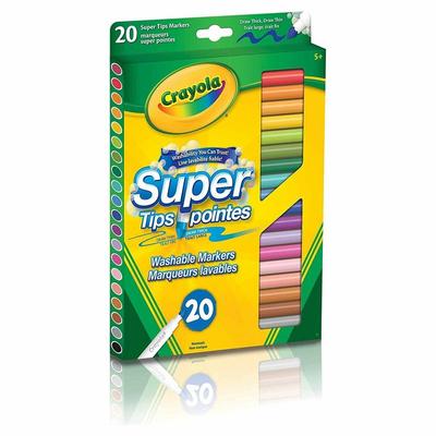 Crayola Crayola 20 Super Tips Washable Markers