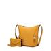 MKF Collection by Mia K Lux Hobo Bag With Wallet - 2 Pcs - Yellow