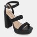 Journee Collection Women's Tru Comfort Foam Sienne Sandals - Black - 7.5