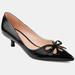 Journee Collection Women's Lutana Kitten Heel - Black - 9