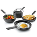 GraniteStone 5-Piece Stackable Mini Cookware Set