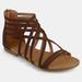 Journee Collection Journee Collection Women's Hanni Sandal - Brown - 9