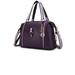 MKF Collection by Mia K Opal Lightweight Satchel Bag Vegan Leather Women - Purple