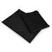 Fresh Fab Finds 2 Pack Soft Silky Satin Pillow Case Hypoallergenic Breathable Bed Pillow Cover Queen Size Pillowcase Great For Hair Skin - Black