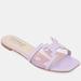 Journee Collection Women's Tru Comfort Foam Jamarie Sandals - Purple - 7
