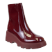 Naked Feet XENUS Platform Ankle Boots - Red