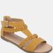 Journee Collection Journee Collection Women's Tru Comfort Foam Florence Sandal - Yellow - 7.5