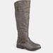 Journee Collection Journee Collection Women's Spokane Boot - Brown - 8